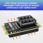 SEQURE 5-12S Brushless ESC Bidirectional Electric Speed Controller Dual Way ESC AM32 for RC Car Tank Boat Support 128KHz PWM Frequency