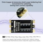 SEQURE 5-12S Brushless ESC Bidirectional Electric Speed Controller Dual Way ESC AM32 for RC Car Tank Boat Support 128KHz PWM Frequency