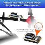 SEQURE 5-12S Brushless ESC Bidirectional Electric Speed Controller Dual Way ESC AM32 for RC Car Tank Boat Support 128KHz PWM Frequency