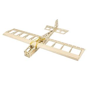 VilogaRC Balsa Wood Airplane R03 STICK-06 Model Aircraft, 580mm Wingspan Laser Cut Unassembled Flying Model Aircraft to Build, DIY RC Airplane Kit for Adults Beginners (KIT+Motor+ESC+Servos+Covering)