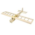 VilogaRC Balsa Wood Airplane R03 STICK-06 Model Aircraft, 580mm Wingspan Laser Cut Unassembled Flying Model Aircraft to Build, DIY RC Airplane Kit for Adults Beginners (KIT+Motor+ESC+Servos+Covering)