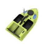 HawJReng GPS RC Bait Boat for Fishing - 500m Range, Auto Return & Cruise, 4.4lbs Capacity, Dual 5200mAh, Waterproof for Carp/Catfish