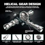 Hosim 1/14 RTR Brushless RC Cars for Adults Fast 50mph, Short-Course RC Trucks 4x4 All Terrain Off Road Electric Hobby RC Monster Trucks Waterproof High Speed Remote Control Car with 3S Battery