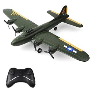 GoolRC B-17 RC Plane, 2 Channel RC Airplane, 2.4GHz Remote Control Airplane, Ready to Fly EPP Foam Glider, Fixed Wing RC Aircraft Flight Toys for Beginners and Adults