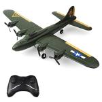 GoolRC B-17 RC Plane, 2 Channel RC Airplane, 2.4GHz Remote Control Airplane, Ready to Fly EPP Foam Glider, Fixed Wing RC Aircraft Flight Toys for Beginners and Adults
