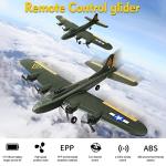GoolRC B-17 RC Plane, 2 Channel RC Airplane, 2.4GHz Remote Control Airplane, Ready to Fly EPP Foam Glider, Fixed Wing RC Aircraft Flight Toys for Beginners and Adults