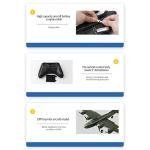 GoolRC B-17 RC Plane, 2 Channel RC Airplane, 2.4GHz Remote Control Airplane, Ready to Fly EPP Foam Glider, Fixed Wing RC Aircraft Flight Toys for Beginners and Adults