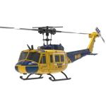 Ssccgym 315MM UH-1 Remote Control Helicopter Aircraft for Adults Expert 6CH C032 RC Heli Maintain Altitude Brushless Motor/Optical Flow Positioning/Fly Upside Down 3D Rolling (RTF Yellow 2Battery)