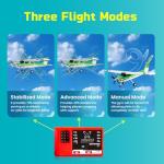 Fms Rc Planes for Adults Beginners 1220mm Ranger Remote Control Airplane with Reflex Yellow Hobby Rc Airplanes PNP