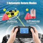 MILBOPAX GPS Remote Control Fishing Bait Boat