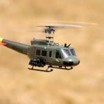 RC ERA C032 Huey UH1 6CH Gyro Stabilized RC Aircraft with Altitude Hold & Optical Sensor, 3D RC Helicopter RTF for Beginners, Adults Upgraded Transmitter (Green with Weapons (ERA-C032-G))