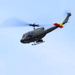 RC ERA C032 Huey UH1 6CH Gyro Stabilized RC Aircraft with Altitude Hold & Optical Sensor, 3D RC Helicopter RTF for Beginners, Adults Upgraded Transmitter (Green with Weapons (ERA-C032-G))