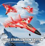 4DRC Foam RC Plane for Kids Adults, Remote Control Airplane RC Jet Helicopter Drone Plane for Kids Adults Beginner, Easy to Fly RC Fighter, Remote Control Aircraft with Automatic Balance Gyro