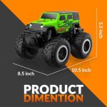 STEMTRON Amphibious Remote Control Car Toys for Boys 2.4GHz 1:16 All Terrain Off-Road RC Car Waterproof RC Monster Truck Kids Pool Toys Remote Control Boat Gifts for Kids Boys