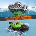 STEMTRON Amphibious Remote Control Car Toys for Boys 2.4GHz 1:16 All Terrain Off-Road RC Car Waterproof RC Monster Truck Kids Pool Toys Remote Control Boat Gifts for Kids Boys