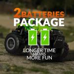 STEMTRON Amphibious Remote Control Car Toys for Boys 2.4GHz 1:16 All Terrain Off-Road RC Car Waterproof RC Monster Truck Kids Pool Toys Remote Control Boat Gifts for Kids Boys