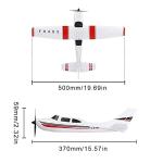 GoolRC WLtoys F949S RC Airplane, 2.4Ghz 3CH RC Plane with Gyroscope, EPP Remote Control Airplane, Easy to Fly RC Aircraft with 3 Batteries