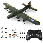 PLRB TOYS RC Plane Remote Control Airplane RTF 2.4GHz Radio Control B17 Lighting Aircraft for Beginner