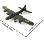 PLRB TOYS RC Plane Remote Control Airplane RTF 2.4GHz Radio Control B17 Lighting Aircraft for Beginner