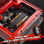 FCX18 FMS 1/18 Chevrolet K10 RC Truck, Officially Licensed 4WD RC Crawler 2 Speeds Switch with LED Lights, Off-Road RC Model for Adults (Red)