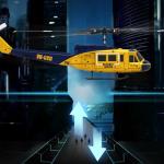 NBJIALIN RC ERA C032 UH-1 Huey Helicopter - Remote Control Helicopters for Adult, 1/48 Sacle 2.4G 6CH Gyro Stabilized Aircraft with Altitude Hold & Optical Flow,3D Stunt Drone (Yellow)