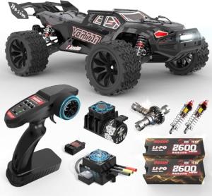 Hosim Mini 1:8 Rc Truck for Adults, Vortan Brushless Rc Truck Gas Powered Rc Cars for Adults Fast Rc Car 50MPH, All Terrain Remote Control Car for Adults Hobby Rc Car Monster Truck 4WD with 3S Battery