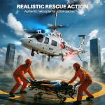 SYMA Remote Control Helicopter - S53H Rescue RC Helicopters with Upgraded Protection System, Lifelike Simulation, Easy to Fly, Educational Toy & Gift for Boys Girls Beginners