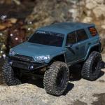 Axial RC Truck 1/24 SCX24 Toyota 4Runner 4X4 RTR Brushed Rock Crawler, RTR (Battery and Charger Included) Gray, AXI-2035T2