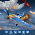 jaming RC Plane 4 Channel P-51D Mustang Fighter for Adults and Kids,4 Channel Remote Control Airplane RTF with 6-Axis Gyro,3D Aerobatics,2.4GHz Radio Controlled Aircraft for Beginners