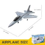 RCSHOBBY RC Plane 4 Channel RC Airplane 2.4Ghz RC Jet Ready to Fly F-16 Fighter Falcon Remote Control Airplane for Adults with X-Pilot Stabilizer System & One Key Aerobatic, Best Gift for RC Hobbyist