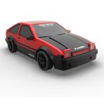 High-Speed RC Drift Car with LED Lights