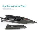 Ssccgym RTR 25.5Inches FT011 Large Remote Control Brushless Boat RC Speed Watercraft 2.4G 4WD 55KM/H for Hobby Adult (2-Batteries)