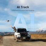 Potensic ATOM 2 Drone with Camera for Adults 4K Video, 8K Photo, Under 249g, 3-Axis Gimbal, 10KM Transmission, AI Track, Vertical Shooting, AI Night Shot, QuickShots, Fly More Combo (96-Min Flight)