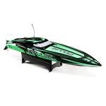 Pro Boat RC Impulse 32" Brushless Deep-V RTR Battery and Charger Not Included with Smart Black/Green PRB08037T1