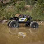 Axial RC Truck UTB18 Capra 4WS 1/18th 4x4 RTR (Comes with Everything Needed to Run), Yellow, AXI-1750T2