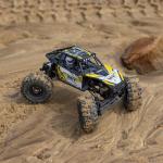 Axial RC Truck UTB18 Capra 4WS 1/18th 4x4 RTR (Comes with Everything Needed to Run), Yellow, AXI-1750T2