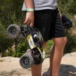 Axial RC Truck UTB18 Capra 4WS 1/18th 4x4 RTR (Comes with Everything Needed to Run), Yellow, AXI-1750T2