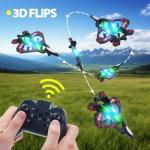 DvEBpWi RC Plane with LED Lights for Exciting Aerial Stunts Material Remote Control Airplane for Kids & Adults Versatile Performance RC Jet Fighter Jet Model Hobby RC Airplanes (red)