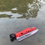 (Ready to Run) 2.4G Large Remote Control Speed Boat Fast Big Large RC Watercraft Full Function Run On Lake Pool for Beginners Adult Boys (SW-F1)