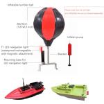 CRESEAPRODUCTS High Speed RC Fishing Bait Boat for Ocean Lake Fishing, 500M Range, 4.5KG Load, Cruise Control