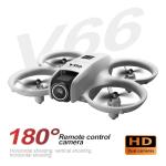 RC Small Drone with Dual Cameras, Propeller Guard, Altitude Hold, One-Key Takeoff, 3D Flips, 2 Batteries, Intelligent Obstacle Avoidance, Remote Control Helicopter Airplane, Hovering, APP Control, LED Lights, for Beginners FPV Palm Takeoff Mini Quadcopter (Gray)
