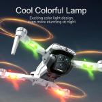 Drone with Camera for Adults 4K, RC Drones with LCD Screen Controller, LED Lights, Brushless Motors Quadcopter for Beginners, Stable Hover, Waypoint Fly, One-Key Takeoff/Landing