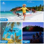 Drone with Camera 1080P HD, Remote Control Mini Drones for Kids and Adults, RC Quadcopter with One-Key Takeoff/Landing, Altitude Hold, 3D Flip, Gesture Selfie, 2 Batteries Drone for Boys and Beginners