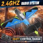 4DRC G8 Foam RC Plane Remote Control Airplane for Kids Adults, RC Airplane Helicopter Fighter Jet with 6-Axis Gyro, Light, Helicopter Plane Toy Gifts for Adults Kids Beginners