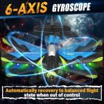 4DRC G8 Foam RC Plane Remote Control Airplane for Kids Adults, RC Airplane Helicopter Fighter Jet with 6-Axis Gyro, Light, Helicopter Plane Toy Gifts for Adults Kids Beginners