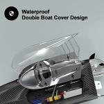 Cheerwing 25" Brushless RC Boat for Adults, 30+MPH Fast Remote Control Boat for Lakes and Pools