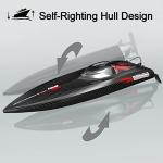 Cheerwing 25" Brushless RC Boat for Adults, 30+MPH Fast Remote Control Boat for Lakes and Pools