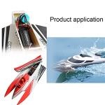 FLYCOLOR 120A Waterproof Brushless ESC Electronic Speed Controller with 5.5V/5A BEC and XT90 4.0mm Banana Head Connector for Model Ship RC Boat