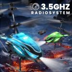 BotZilla RC Helicopter, Remote Control Helicopter for Kids & Adults, 7+1 LED Light Modes, Altitude Hold, One-Key Start/Land and Auto Hover, Remote Control Toy for Ages 8+ Boys Girls