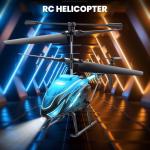 BotZilla RC Helicopter, Remote Control Helicopter for Kids & Adults, 7+1 LED Light Modes, Altitude Hold, One-Key Start/Land and Auto Hover, Remote Control Toy for Ages 8+ Boys Girls